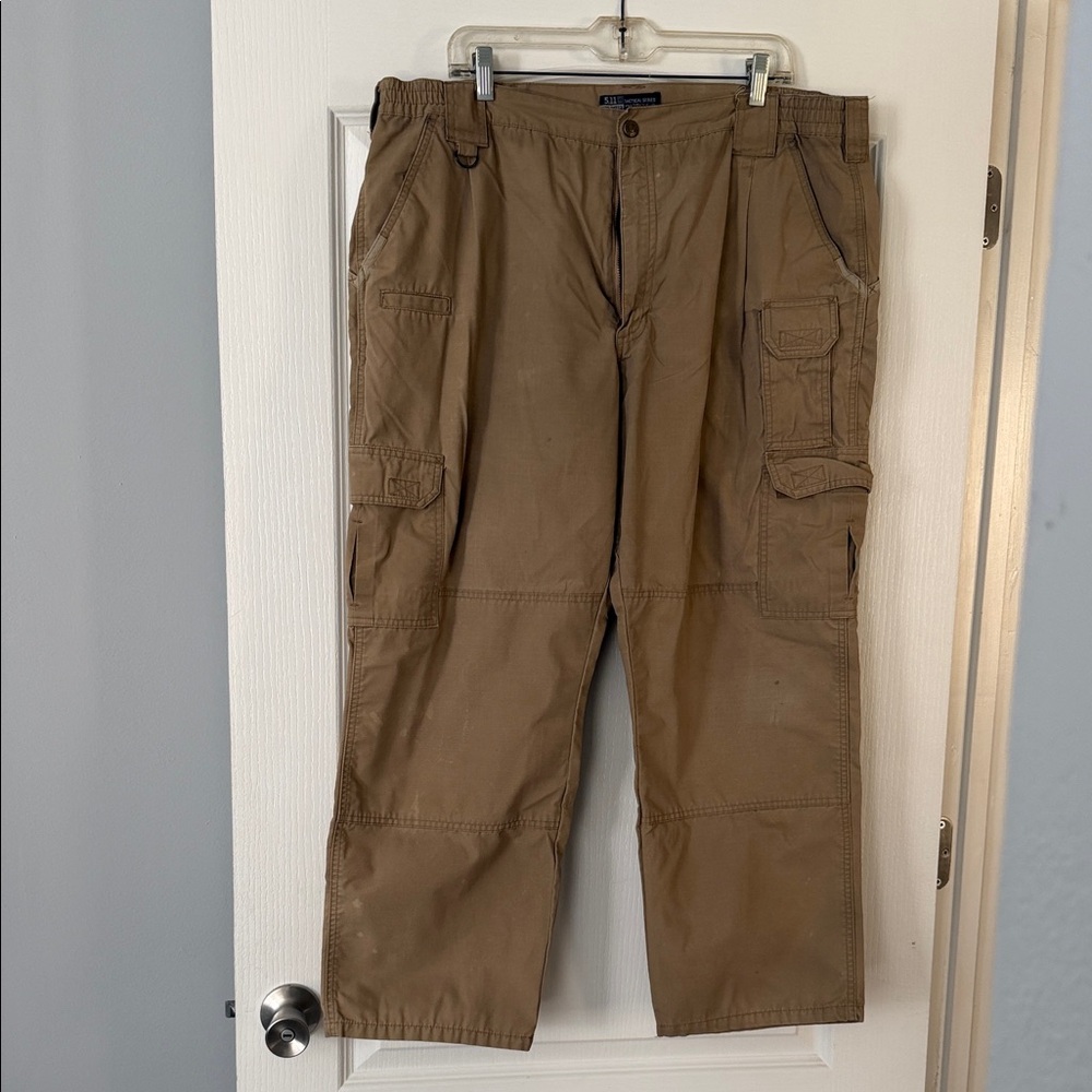 5.11 Tactical Men's Tan Cargo Pants